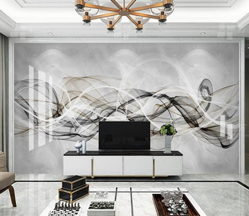 3D Colored Thin Ribbon Twine 1548 Wall Murals