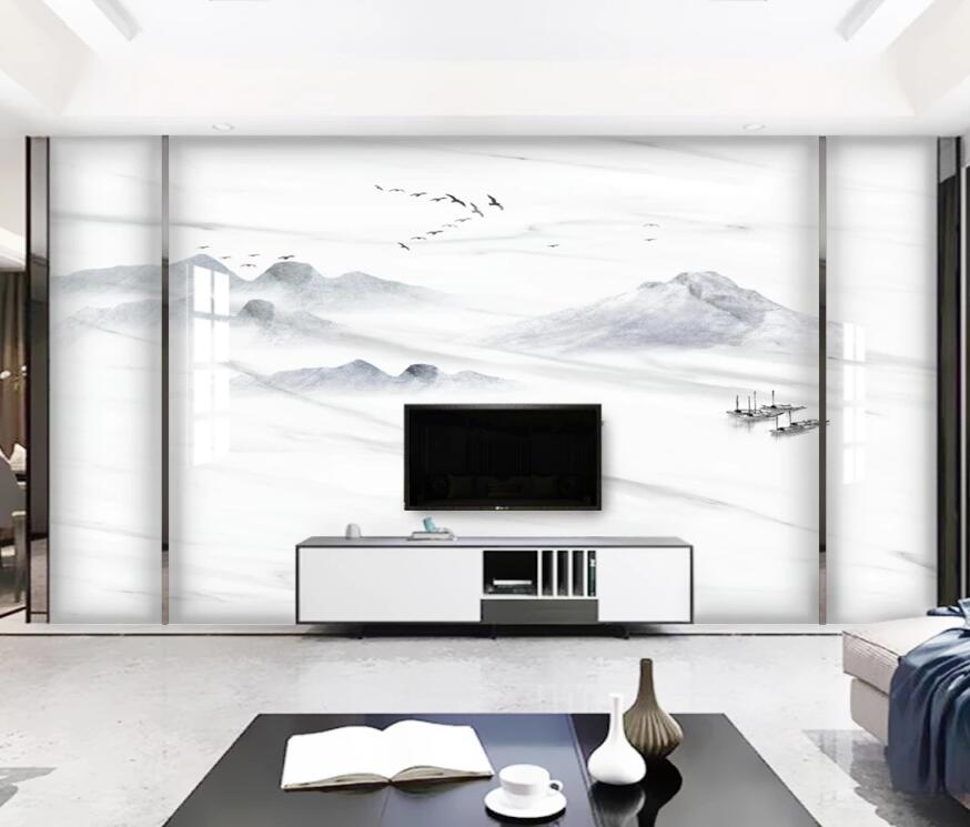 3D Light And Beautiful Landscape 1406 Wall Murals