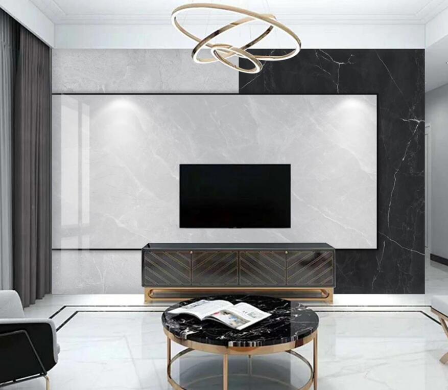 3D Three-color Simple Rectangle 1540 Wall Murals