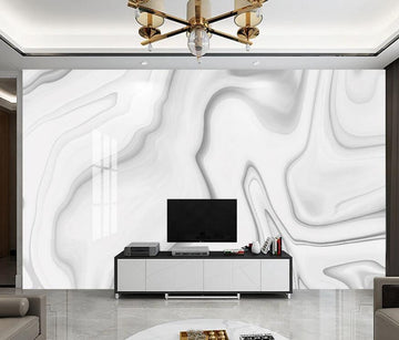 3D Grey Smudge Ripple 1526 Wall Murals