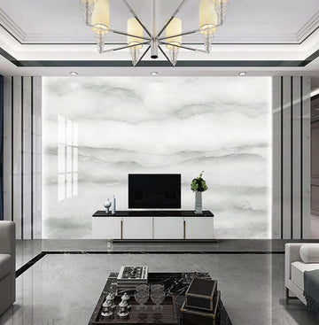 3D The Appearance Of Hazy Pale Gray 1522 Wall Murals