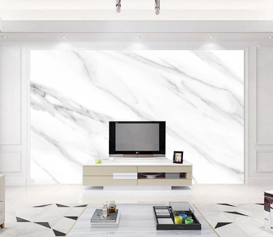 3D Matte White Gray Momentary Stripes 1495 Wall Murals