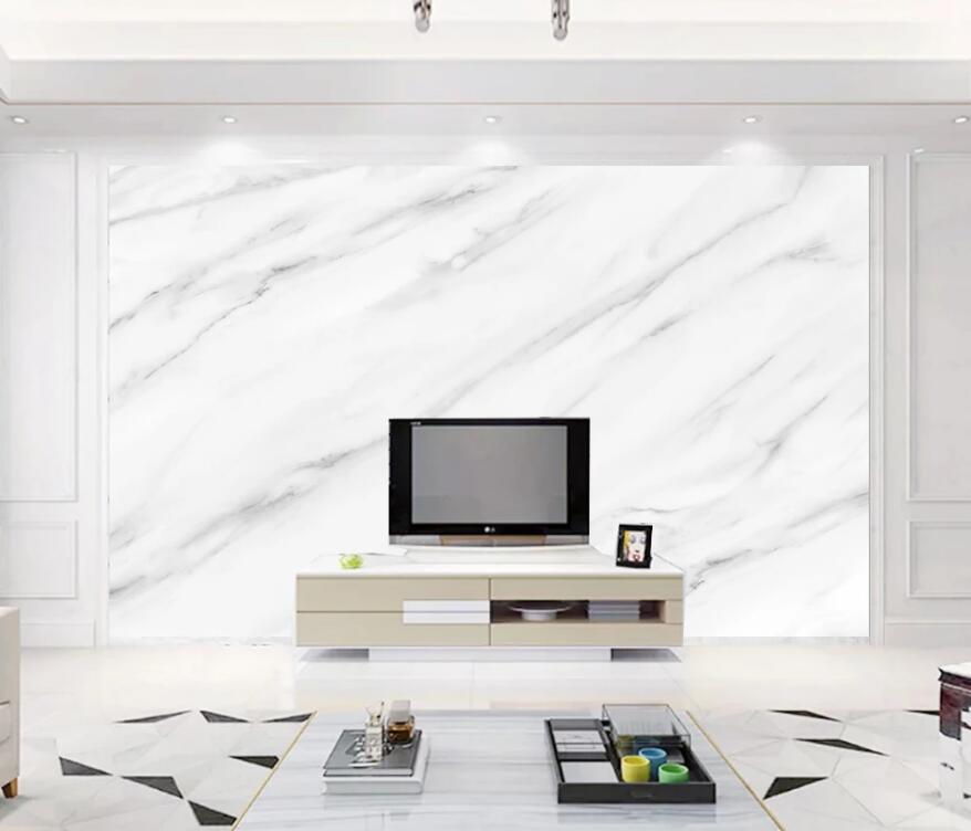3D Matte White Gray Memory Stripes 1494 Wall Murals