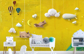 3D Heal Bright Yellow Items 1184 Wall Murals