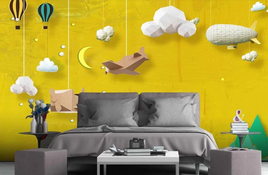 3D Heal Bright Yellow Items 1184 Wall Murals