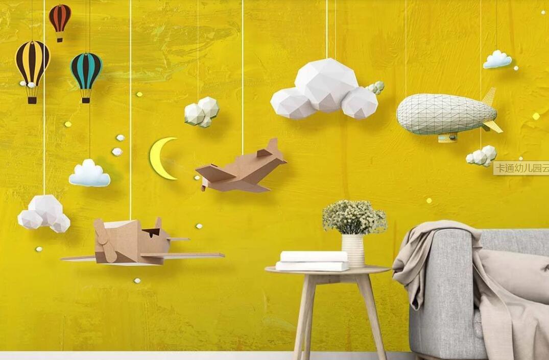 3D Heal Bright Yellow Items 1184 Wall Murals