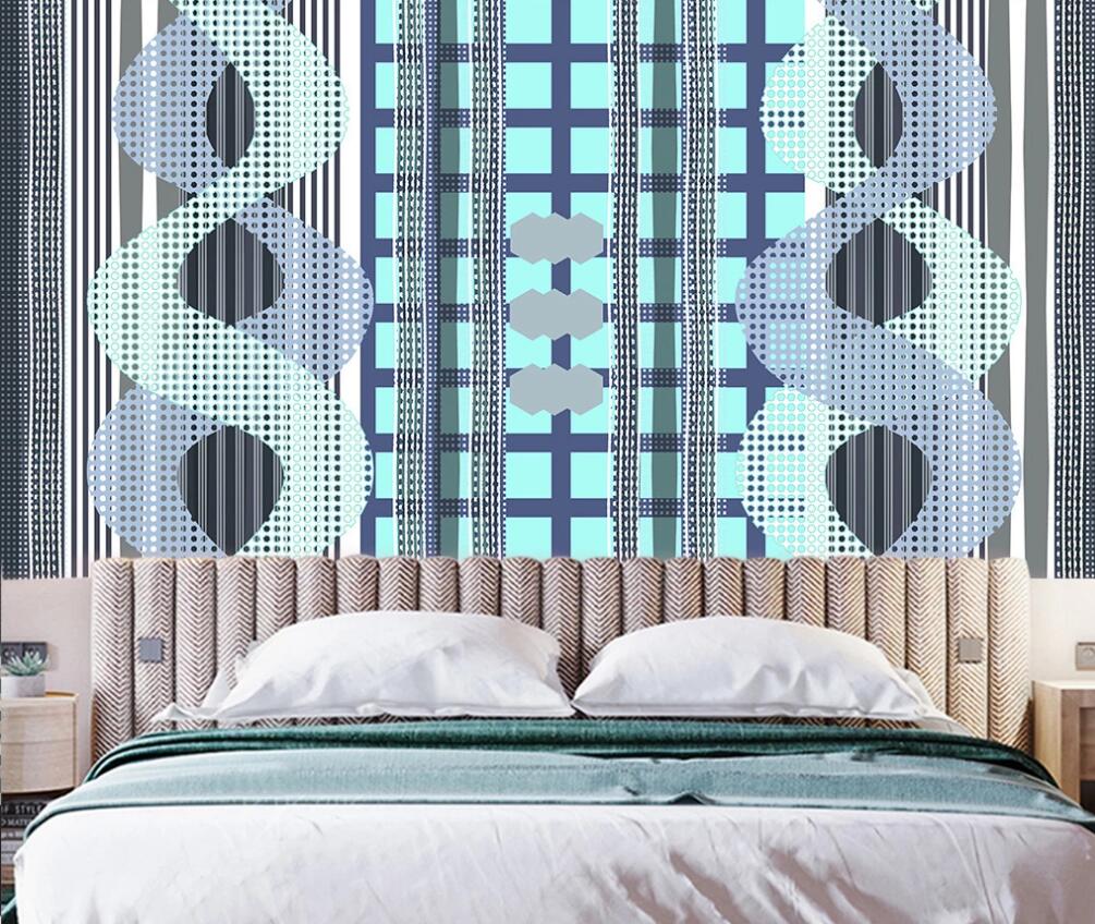 3D Color Dot Pattern 1455 Wall Murals