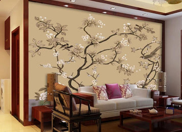 3D Beautiful Classical Flowers 1085 Wall Murals