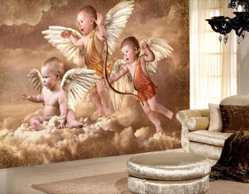 3D Wings Angels 1097 Wall Murals
