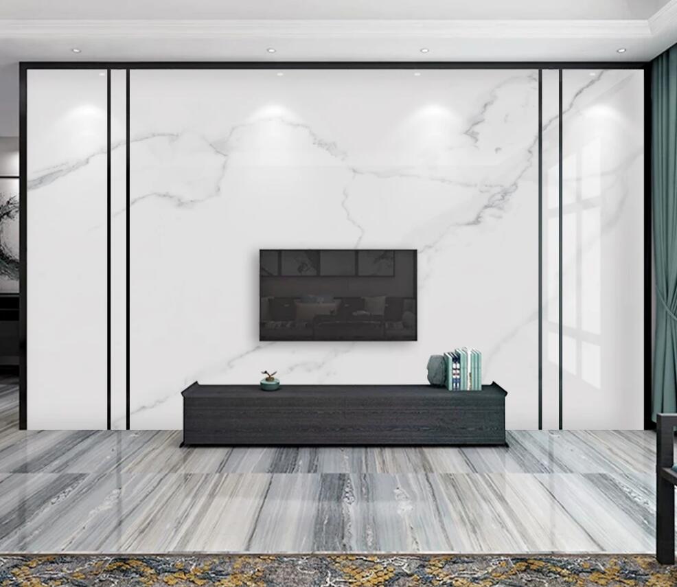 3D Faint Gray Lines 1431 Wall Murals