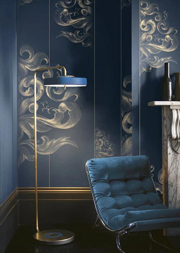 3D Golden Distribution Graphics 1202 Wall Murals