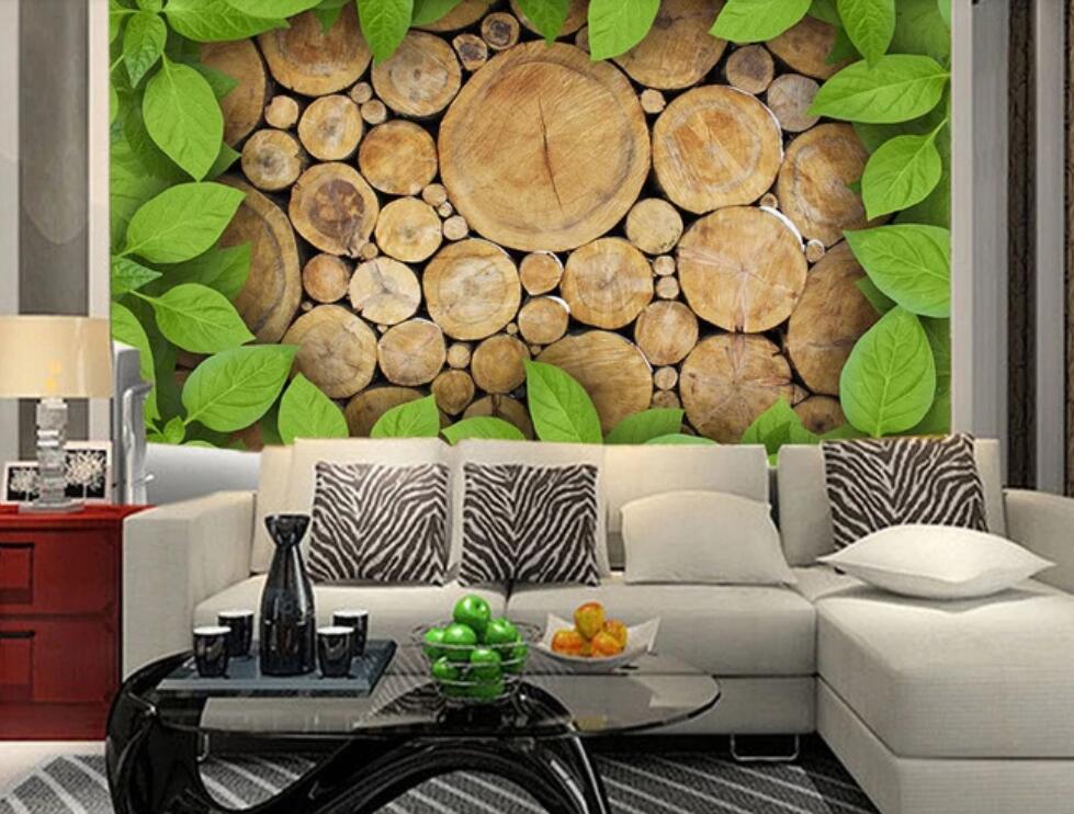 3D Arrangement Of Stakes Of Different Sizes 1072 Wall Murals