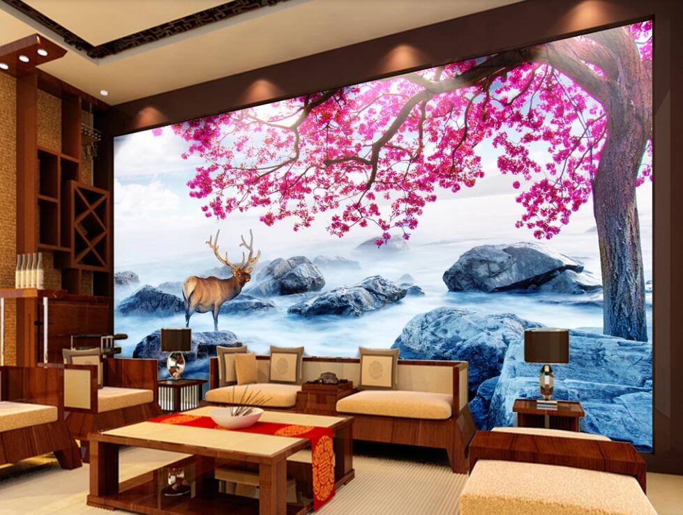 3D Lake Wonderland 1176 Wall Murals