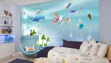 3D Undersea Fantasy 1099 Wall Murals