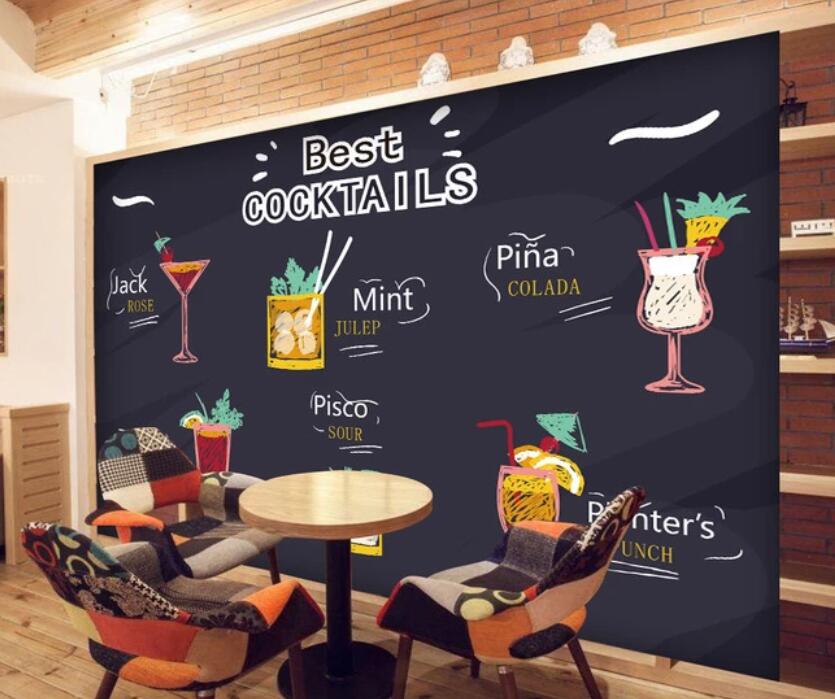 3D Delicious Drink 1113 Wall Murals