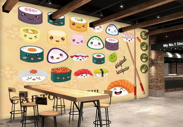 3D Lovely Chinese Food 1134 Wall Murals