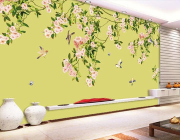 3D Bright Spring Flowers 1105 Wall Murals
