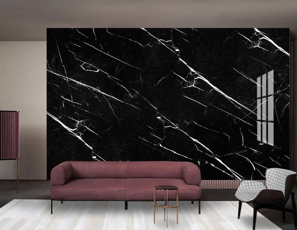 3D Eternal Lines In Black 1402 Wall Murals