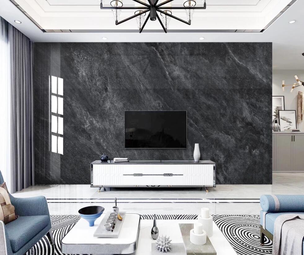 3D Black Frosted Texture 1299 Wall Murals