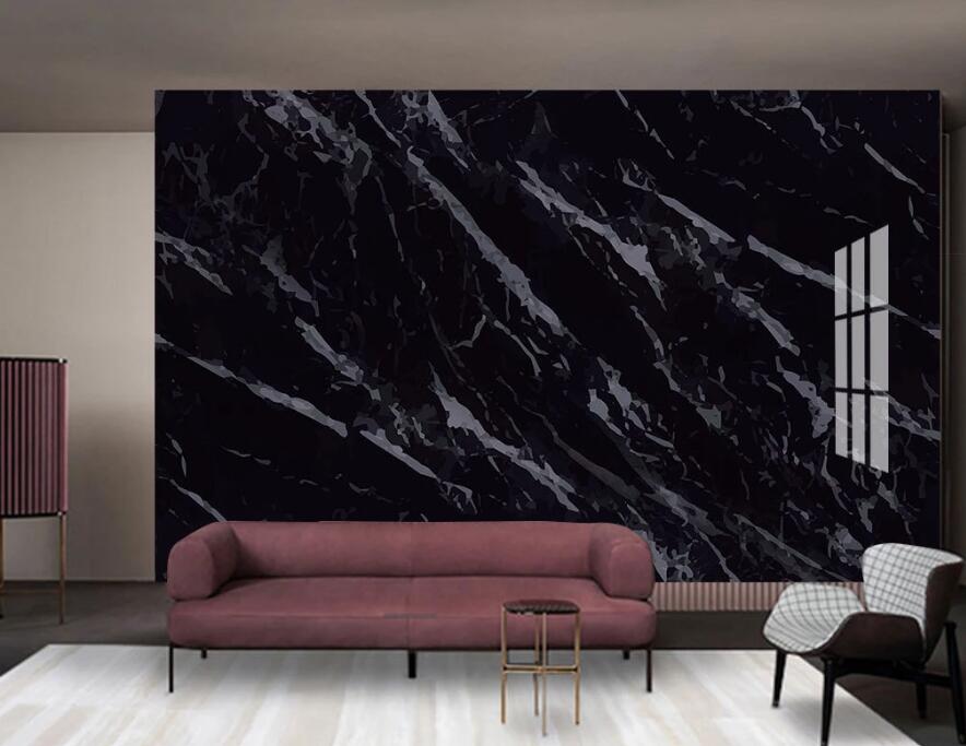 3D Black Texture Slash 1400 Wall Murals