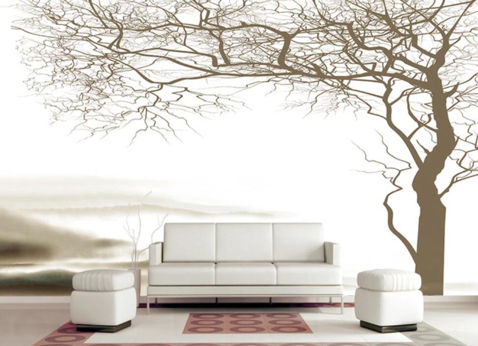 3D Spread Of Dead Branches 1787 Wall Murals