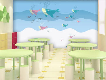 3D Fairy Tale Ocean World 1799 Wall Murals