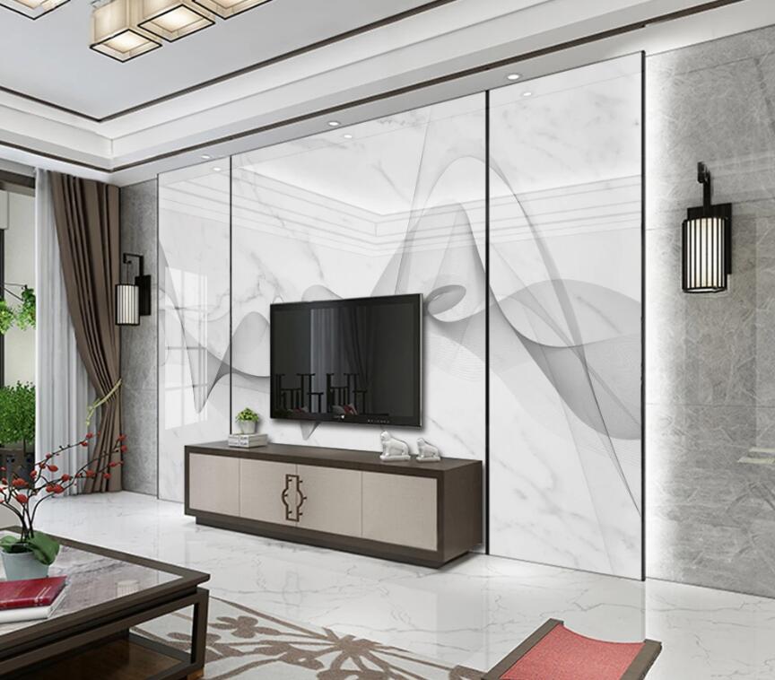 3D Light Ink Ribbon 1366 Wall Murals