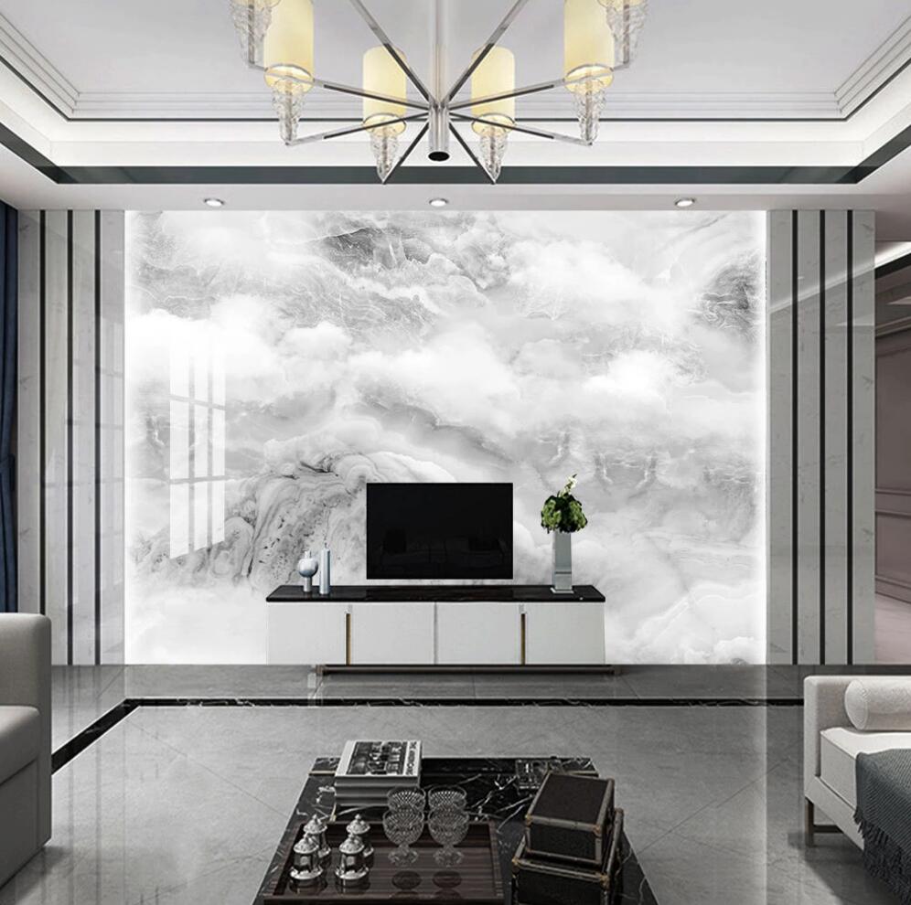 3D Ink-colored Mass Of Mist 1354 Wall Murals
