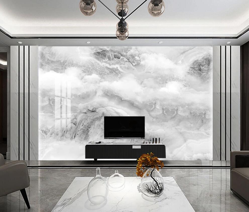 3D Ink-colored Mass Of Mist 1354 Wall Murals
