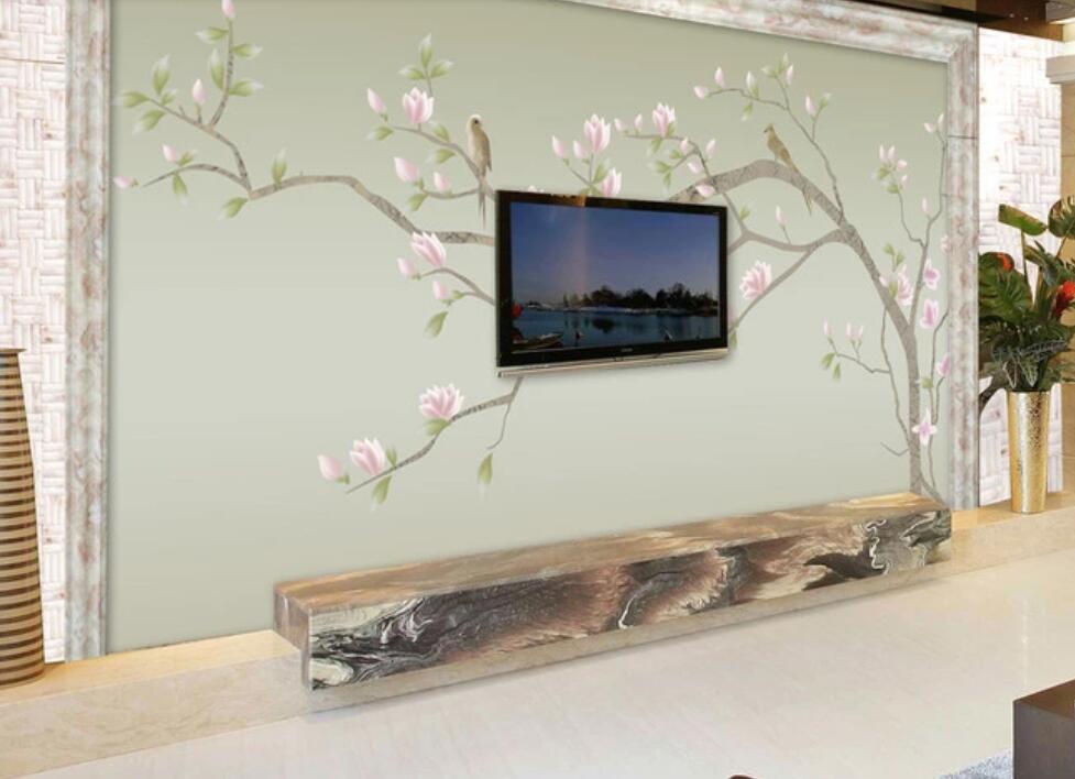 3D Spreading Elegant Flowers 1807 Wall Murals