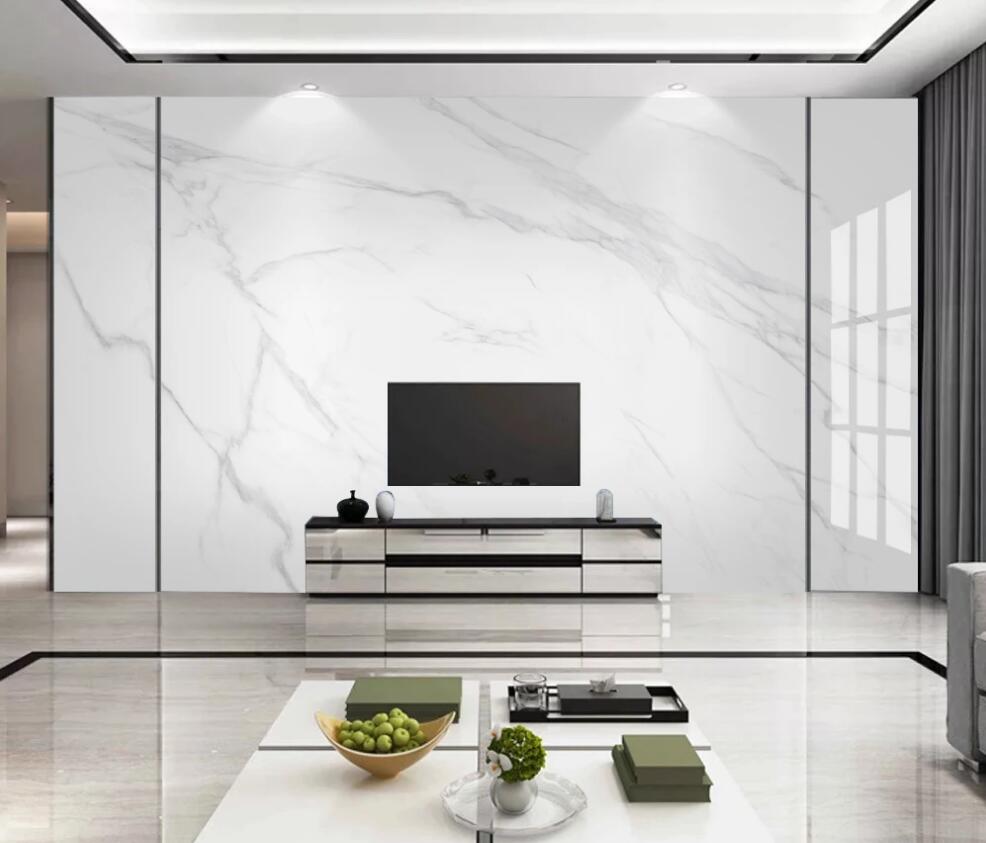 3D Premium White And Light Gray 1333 Wall Murals