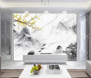 3D Faintly Beautiful Landscape 1320 Wall Murals