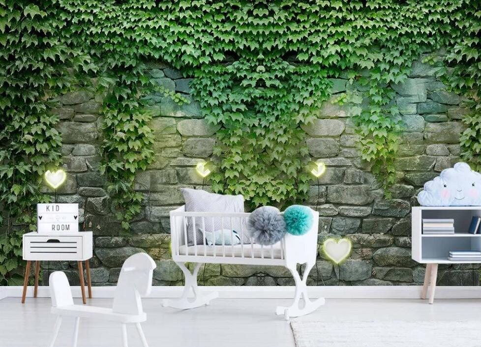 3D Green Creeper 1874 Wall Murals