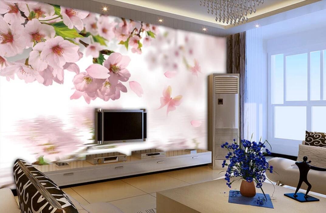 3D Spring Peach Blossom 1774 Wall Murals