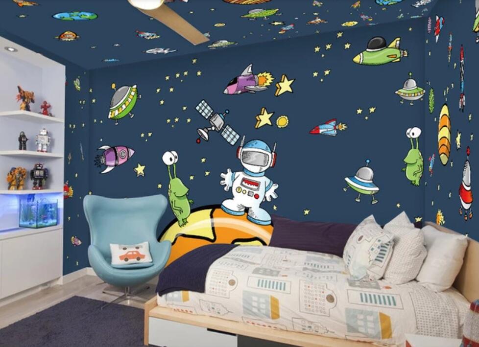 3D Fairy Tale Universe Planet 1800 Wall Murals