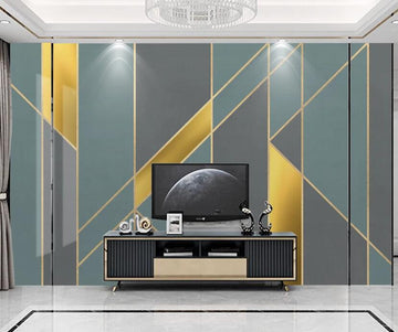 3D Dark Graphics Cutting 2001 Wall Murals