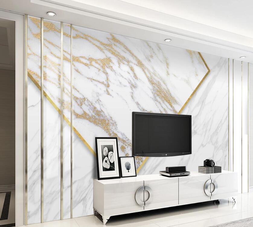 3D Golden Texture Spread 1986 Wall Murals