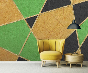 3D Three-color Texture Transfer 1924 Wall Murals