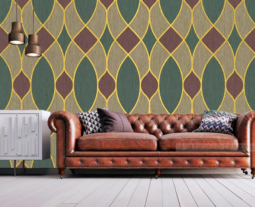 3D Three-color Artistic Alternation 1923 Wall Murals