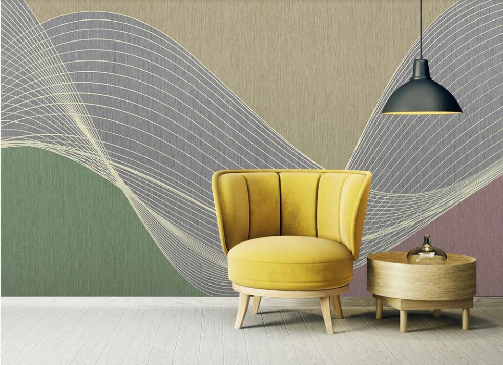 3D Four-color Art Surging 1922 Wall Murals