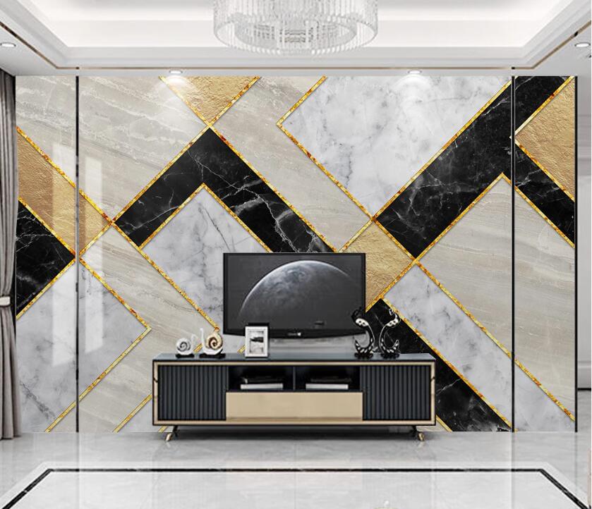 3D Four-color Bright Graphics 1903 Wall Murals