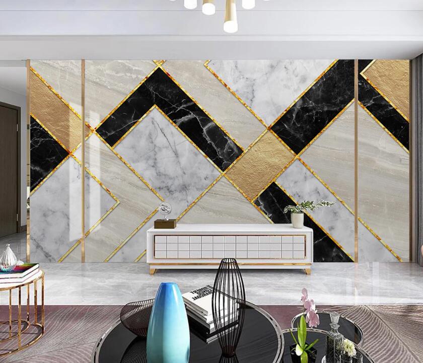 3D Four-color Bright Graphics 1903 Wall Murals