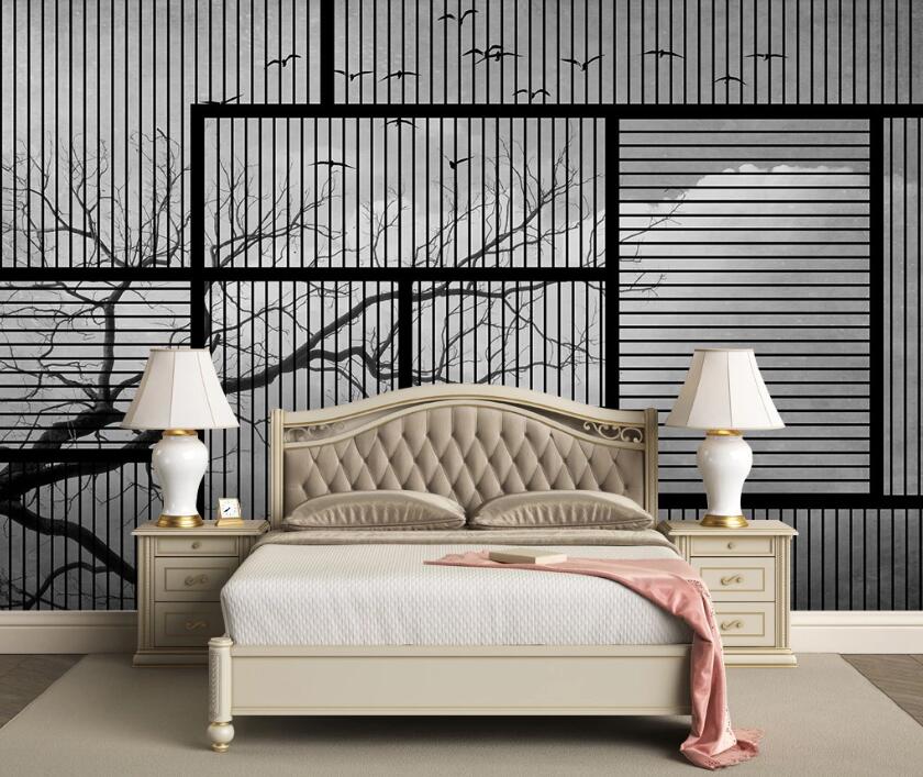 3D Dead Branch Extension 2319 Wall Murals