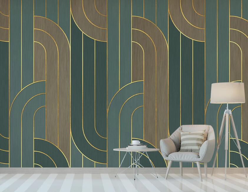 3D Three Colors Are Thickly Interlaced 2311 Wall Murals