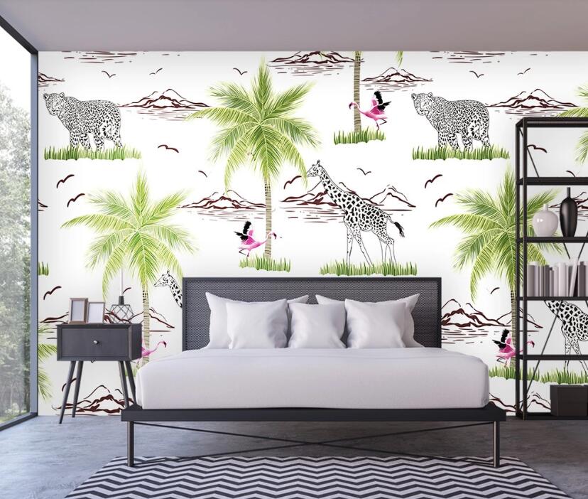 3D Animal Distribution 2205 Wall Murals