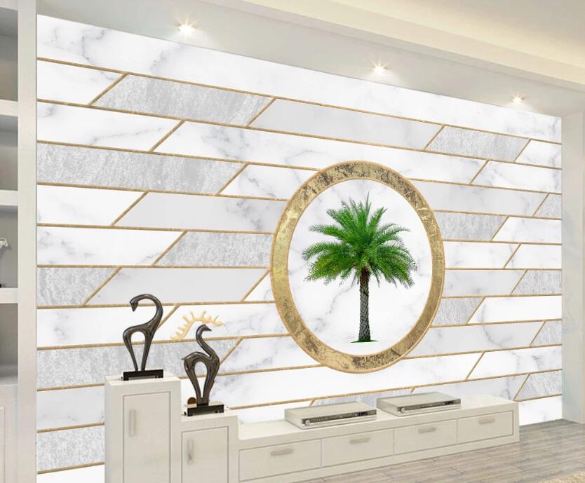 3D Three-color Brick Arrangement 2191 Wall Murals