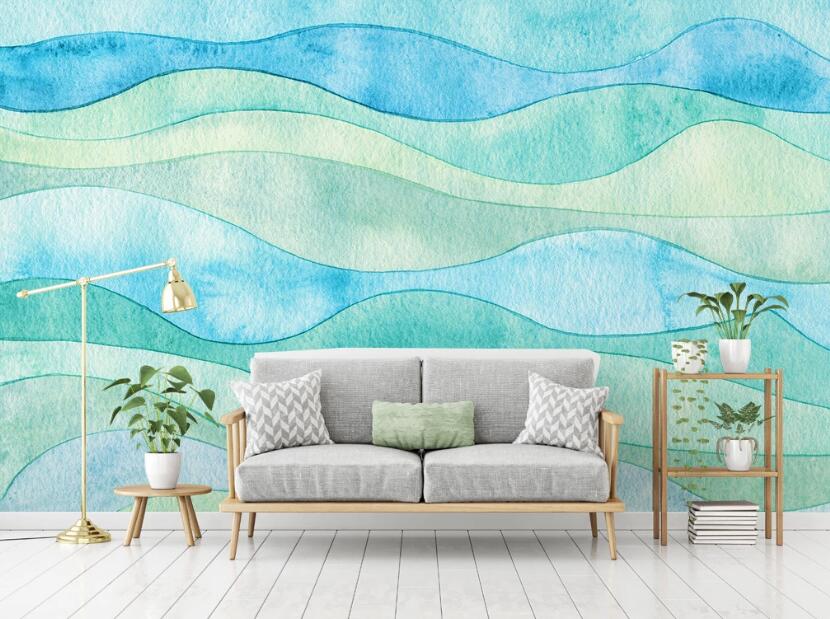 3D The Flowing Elegance Of The Ribbon 2151 Wall Murals