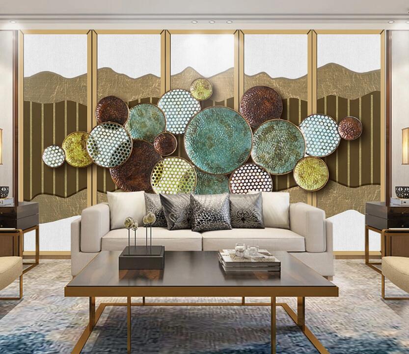 3D Color Art Plates 2148 Wall Murals