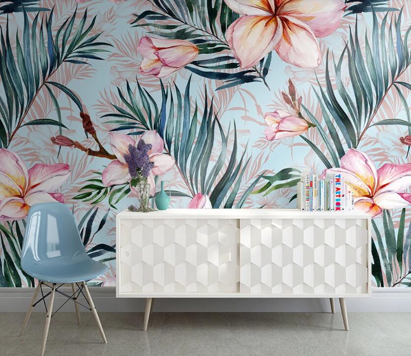 3D Rich And Beautiful Flowers 2137 Wall Murals