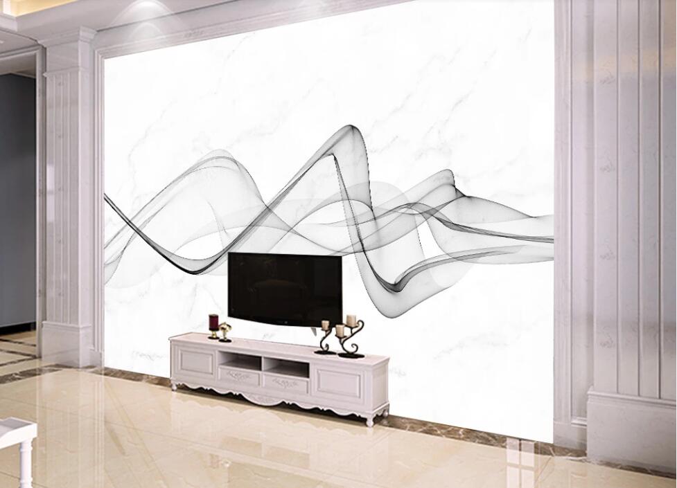 3D Ribbon Memory 2127 Wall Murals